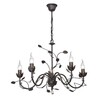 Миниатюра фото подвесная люстра vitaluce v1661-1/5 | 220svet.ru