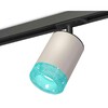 Миниатюра фото комплект трекового светильника ambrella light track system xt7423011 sgr/bl/sbk серый песок/голубой/черный песок (a2537, c7423, n7194) | 220svet.ru