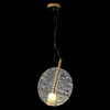 Миниатюра фото подвесной светильник crystal lux frozen sp1 brass | 220svet.ru