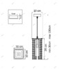 Миниатюра фото подвесной светильник lightstar cristallo 795424 | 220svet.ru