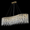 Миниатюра фото подвесная люстра crystal lux abril sp12 l1200 gold | 220svet.ru