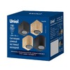 Миниатюра фото уличный настенный светильник uniel uul-p51a 6w/gu10 ip65 black ul-00010510 | 220svet.ru