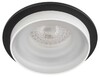 Миниатюра фото светильник встраиваемый декоративный эра dk95 bk под лампу mr16 gu5.3 черный б0055591 | 220svet.ru