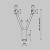 Миниатюра фото трековый магнитный светодиодный светильник maytoni focus led flarity tr157-1-12w4k-pt | 220svet.ru