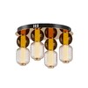 Миниатюра фото потолочный светодиодный светильник maytoni drop mod273cl-l60g3k | 220svet.ru