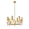 Миниатюра фото подвесная люстра indigo impero v11048/7r gold v000503 | 220svet.ru