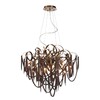 Миниатюра фото подвесная люстра odeon light chainy 5066/12 античная бронза | 220svet.ru