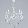 Миниатюра фото люстра хрустальная reluce 70550-0.4-05 wt | 220svet.ru