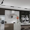 Миниатюра фото трековый магнитный светодиодный светильник novotech smal 359240 черный | 220svet.ru