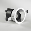 Миниатюра фото встраиваемый светодиодный светильник elektrostandard 25090/led 10w 3000k белый/хром a064612 | 220svet.ru
