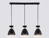 Миниатюра фото подвесной светильник ambrella light traditional loft tr8469/3 bk/fgd | 220svet.ru