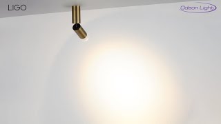 Миниатюра фото потолочный светильник odeon light ligo 7135/8cl черный | 220svet.ru